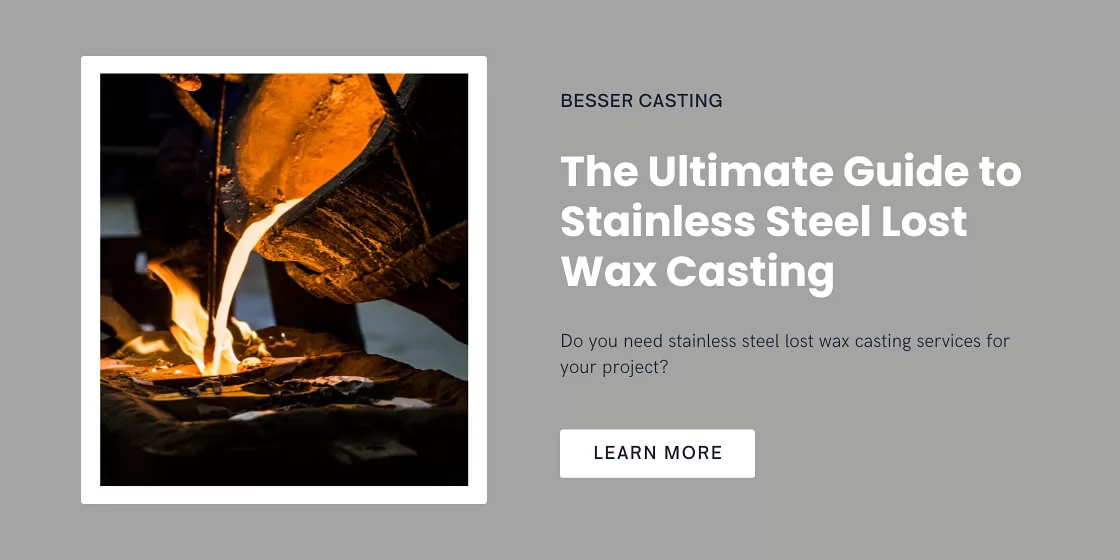 stainless steel lost wax casting guide